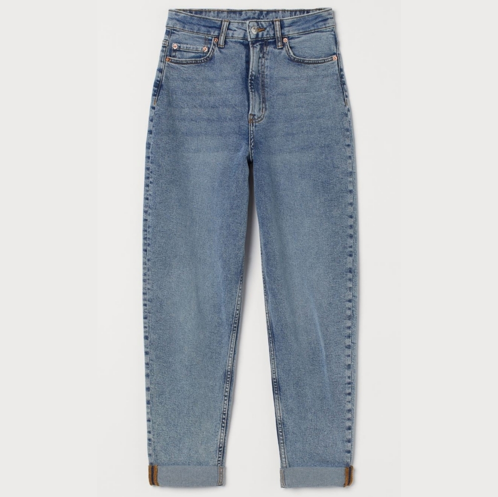 High Waisted Mom Jeans